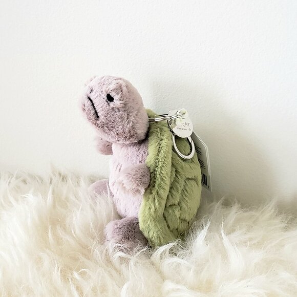 Jellycat Amuseables Timmy Turtle Bag Charm - Picture 1 of 7
